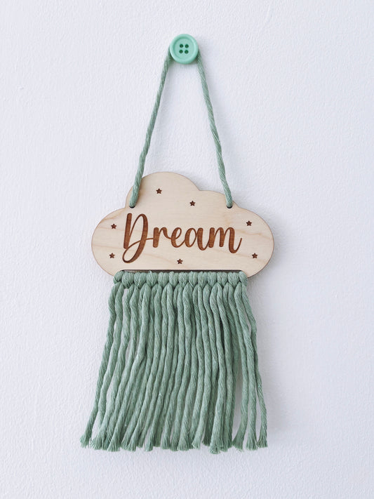 Macrame Cloud Soft Green