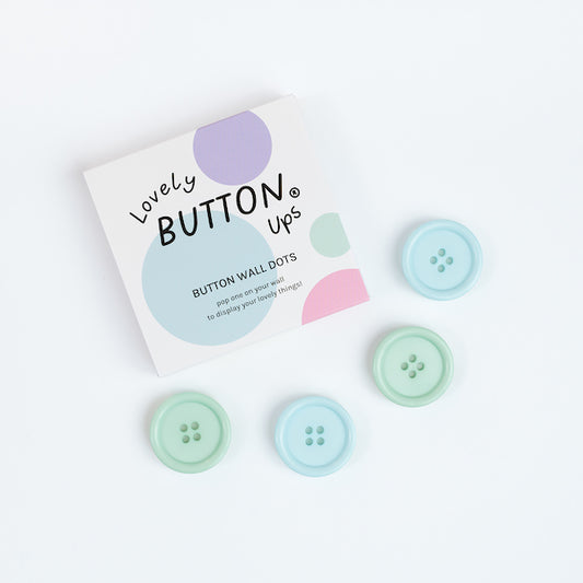 LOVELY BUTTON UPS ® Button Wall Dots - Pastel Collection #02