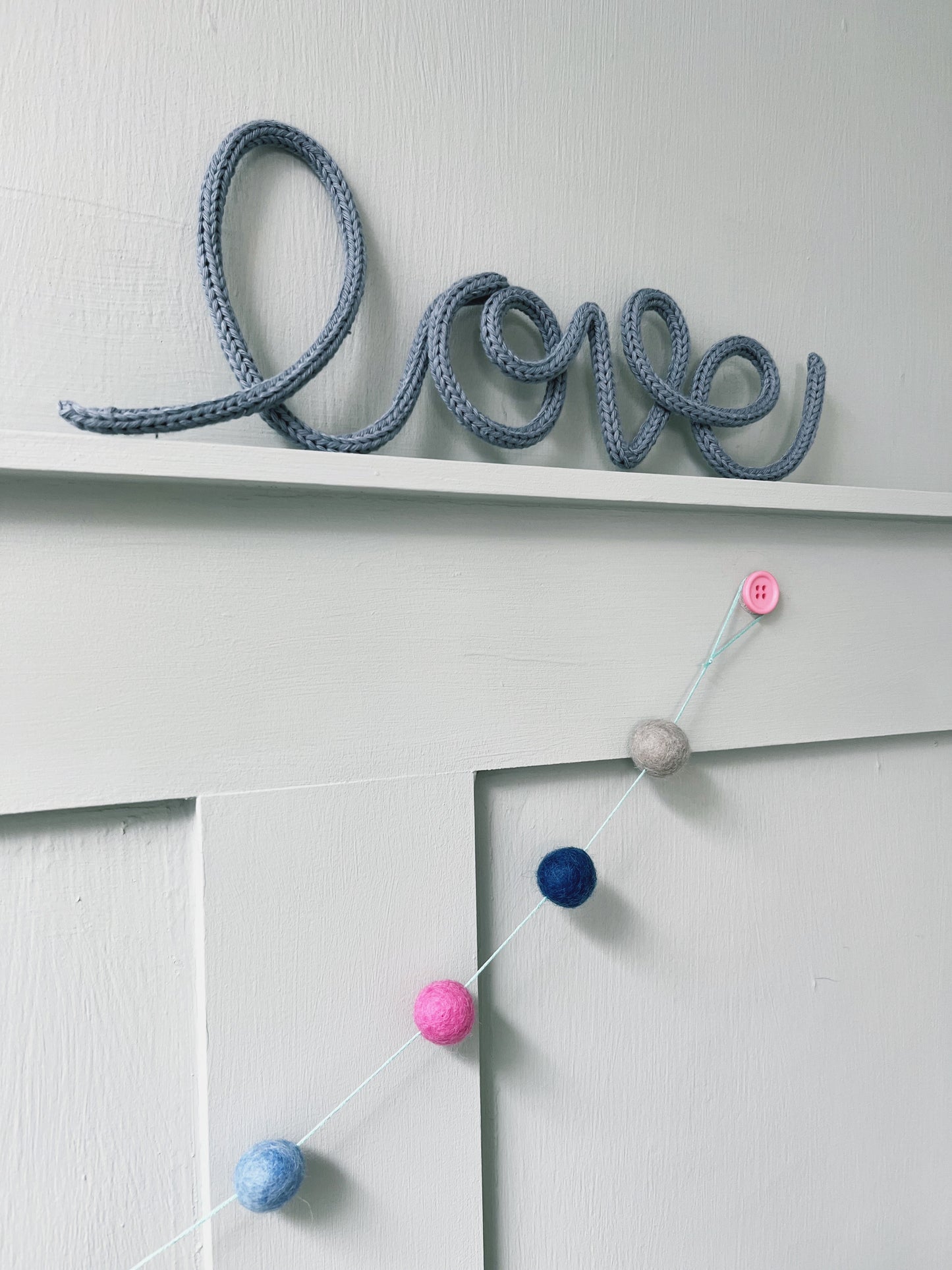LOVELY BUTTON UPS ®  Button Wall Hooks - Pastel Collection #01